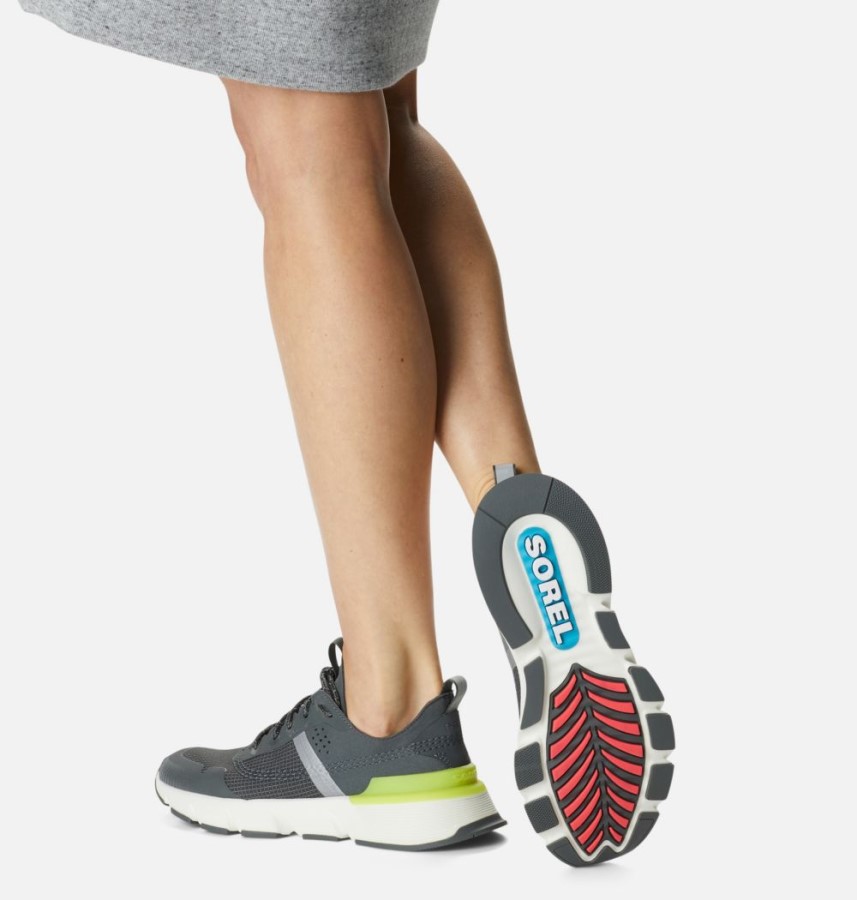 Grill-Acid Green Women's Kinetic Rush Glow Sneaker Sorel Australia