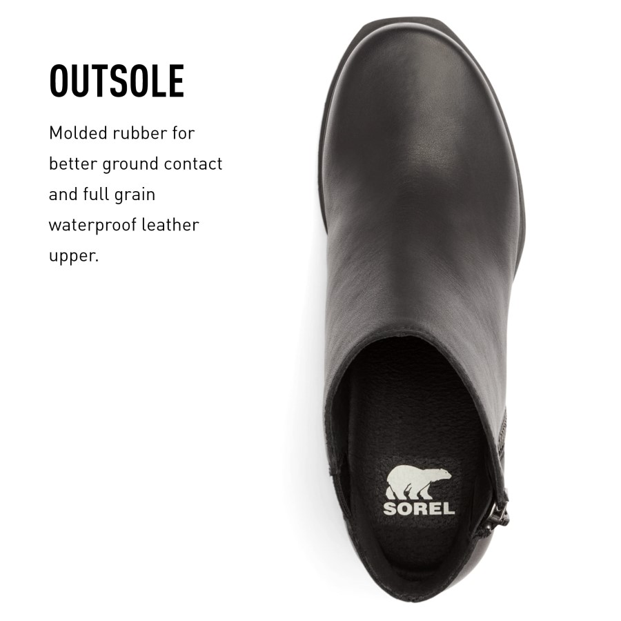 Hazelnut Leather-Gum 2 Sorel Australia Joan Of Arctic Wedge Iii Zip Wide
