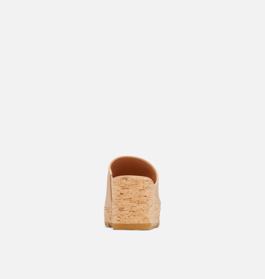 Honest Beige-Sea Salt Sorel Australia Women's Cameron Wedge Mule Sandal