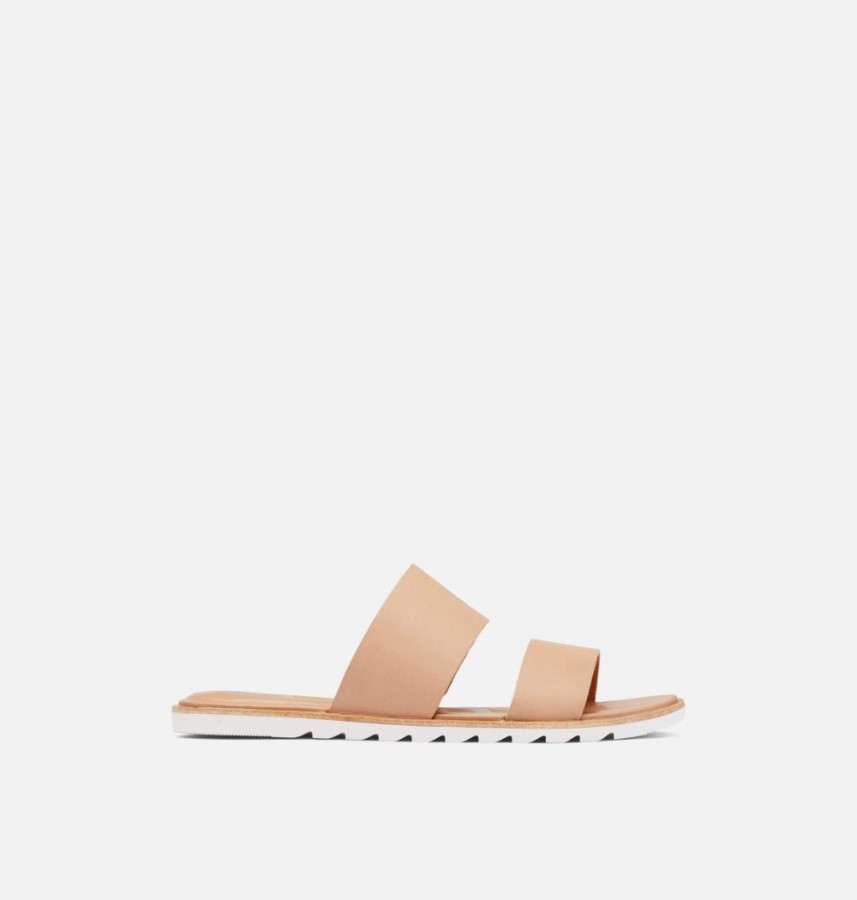 Honest Beige Women's Ella Ii Slide Sandal Sorel Australia