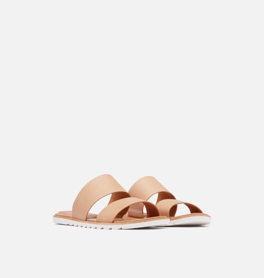 Honest Beige Women's Ella Ii Slide Sandal Sorel Australia
