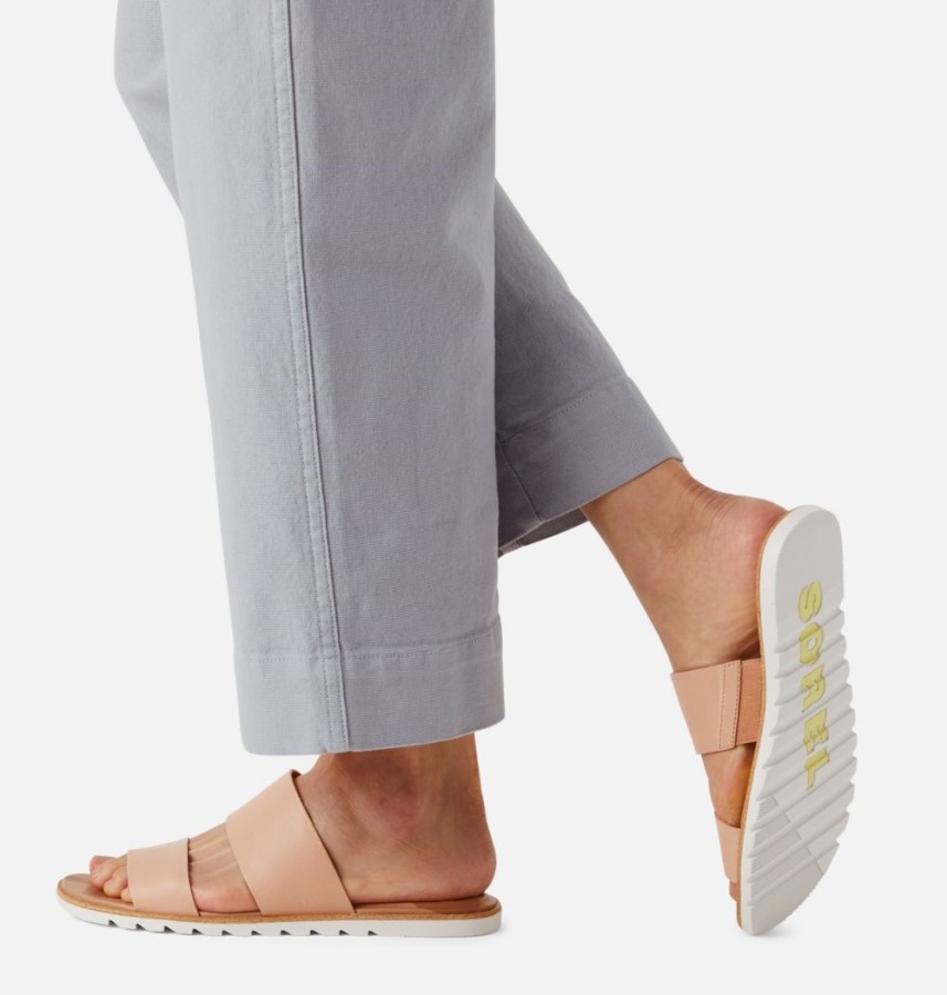 Honest Beige Women's Ella Ii Slide Sandal Sorel Australia