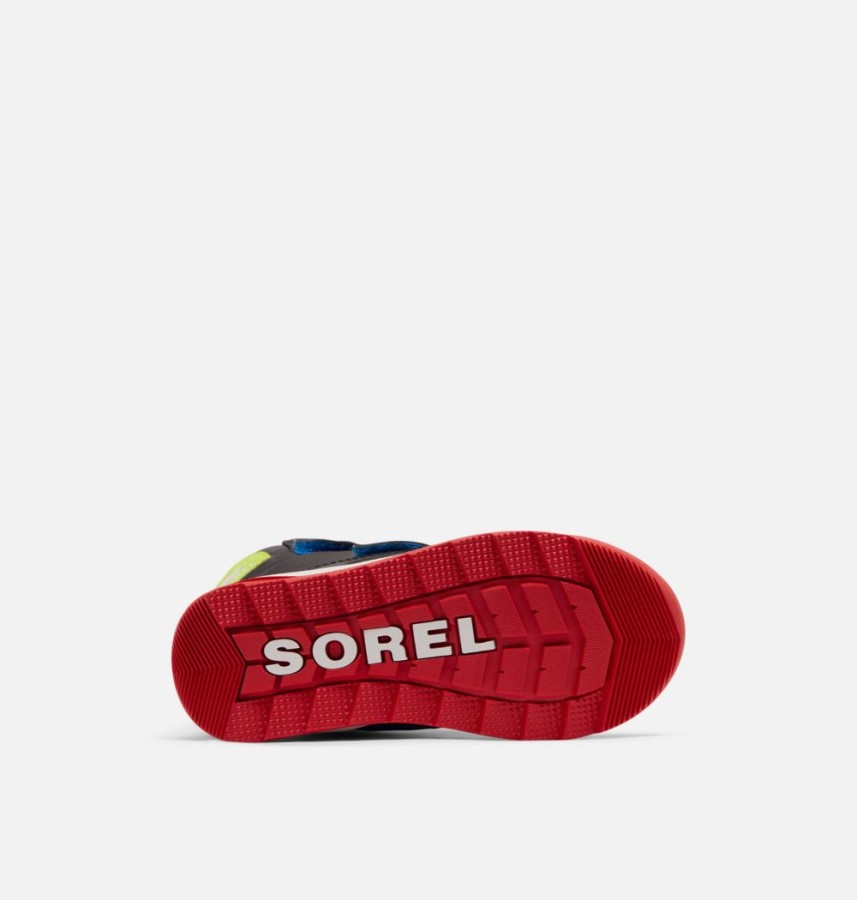 Jet-Poppy Red Sorel Australia Children's Whitney Ii Strap Boot
