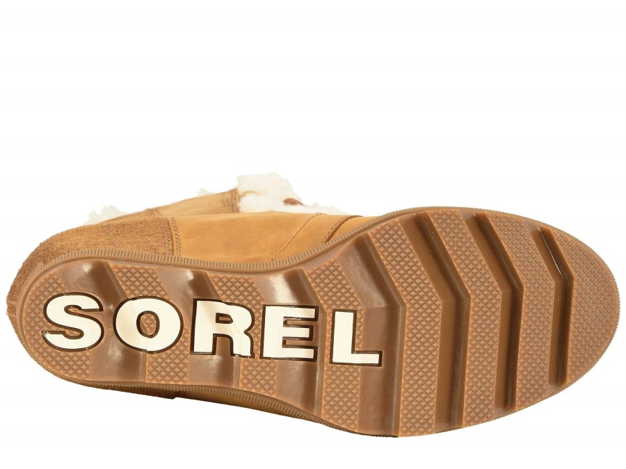 Joan Of Artic Wedge Mid Women's Snow Boots Sorel Australia Camel Brown
