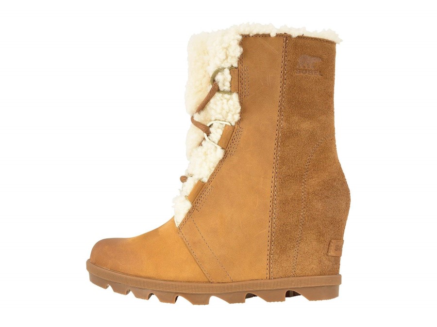 Joan Of Artic Wedge Mid Women's Snow Boots Sorel Australia Camel Brown