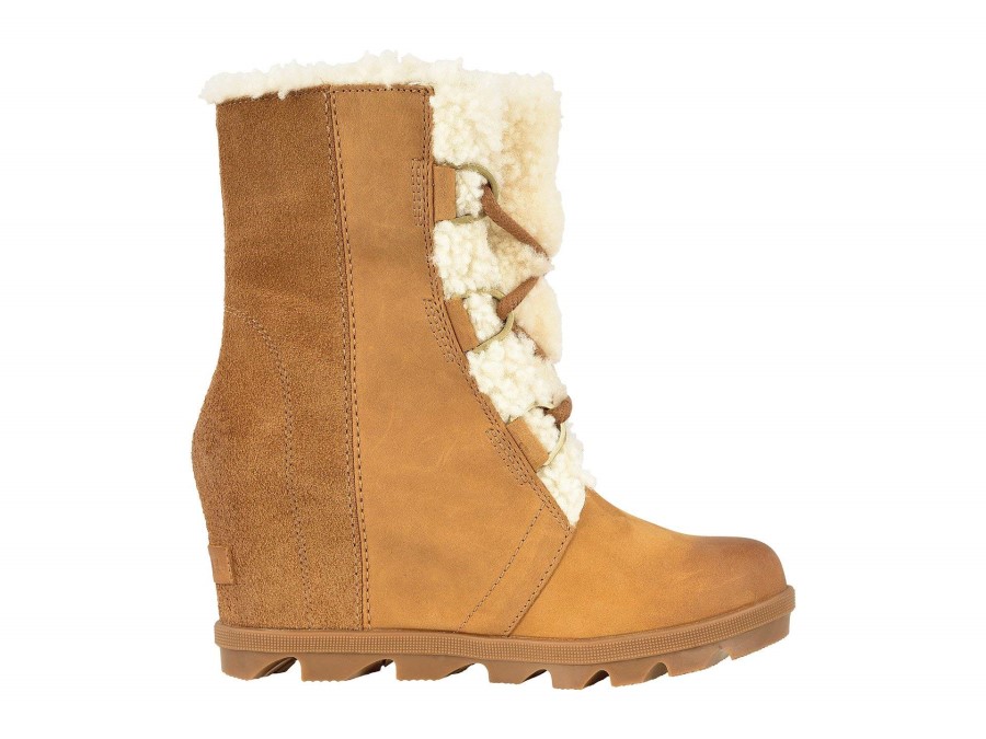 Joan Of Artic Wedge Mid Women's Snow Boots Sorel Australia Camel Brown