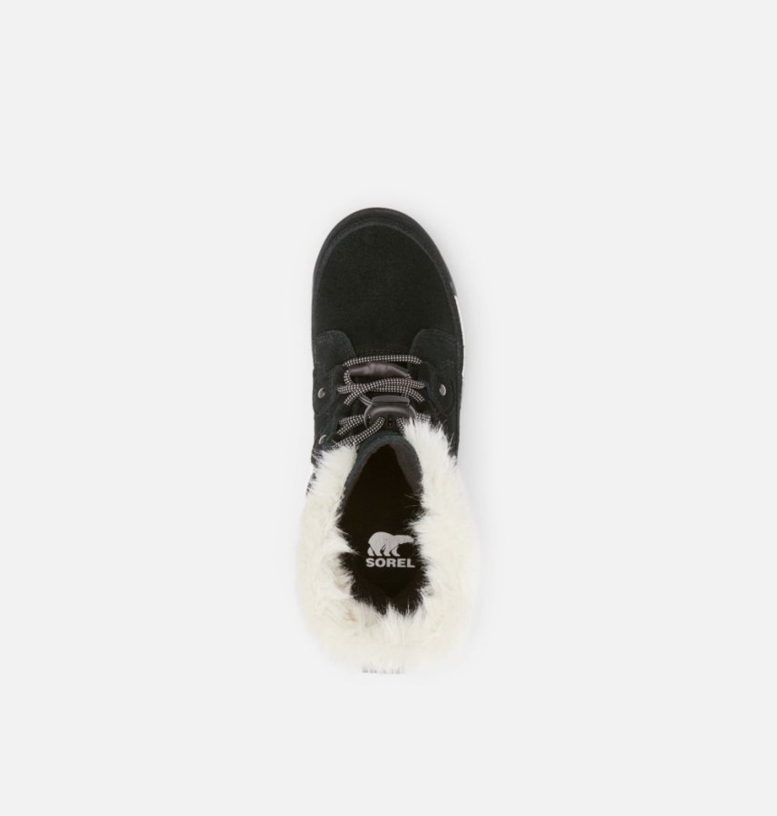 Kids' Whitney Ii Joan Lace Winter Boot Black-Fawn Sorel Australia