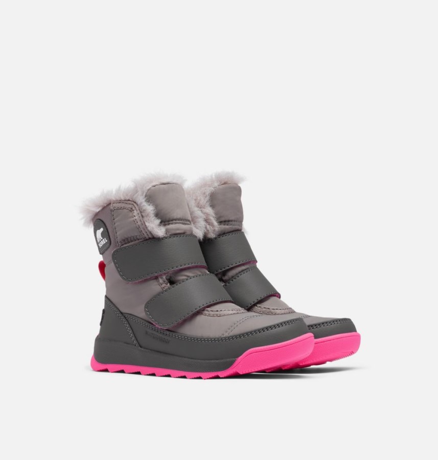 Kids' Whitney Ii Strap Winter Boot Quarry Sorel Australia
