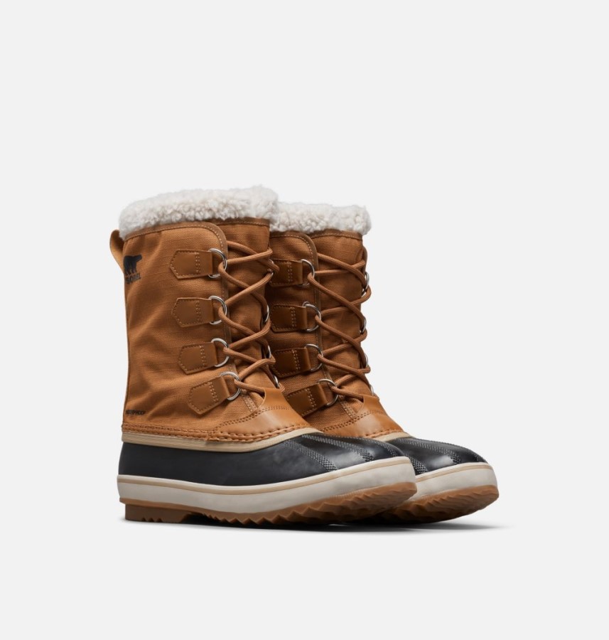 Men's 1964 Pac Nylon Boot Camel Brown-Black Sorel Australia