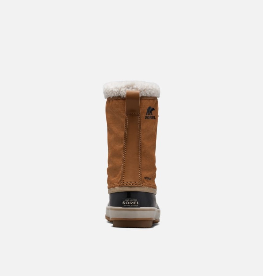 Men's 1964 Pac Nylon Boot Camel Brown-Black Sorel Australia