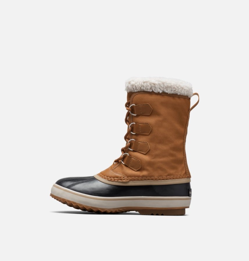 Men's 1964 Pac Nylon Boot Camel Brown-Black Sorel Australia