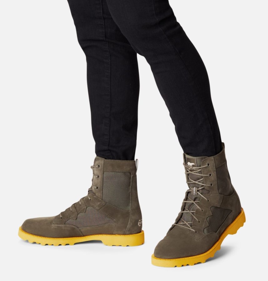 Men's Caribou Otm Boot Sorel Australia Alpine Tundra-Cyber Yellow