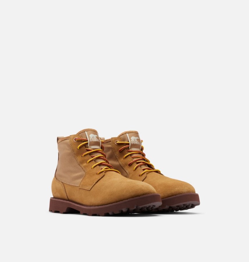 Men's Caribou Otm Chukka Boot Buff-Madder Brown Sorel Australia