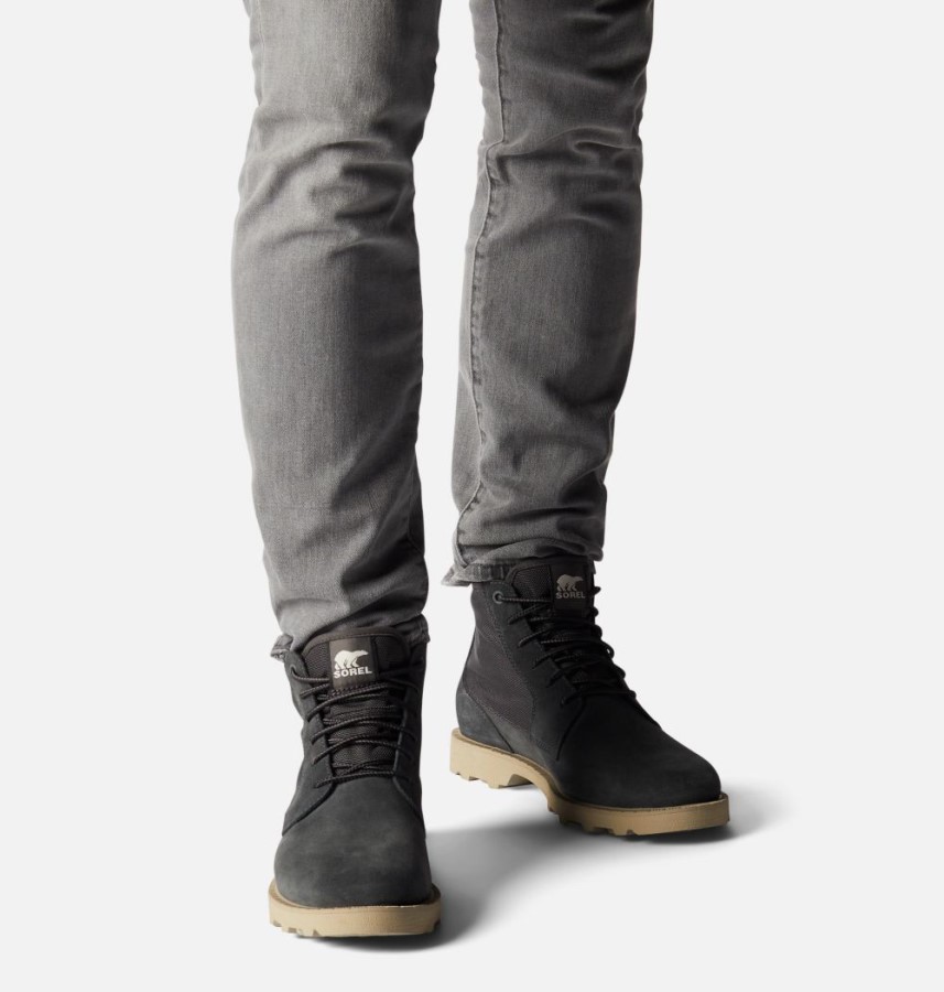 Men's Caribou Otm Chukka Boot Sorel Australia Jet-British Tan