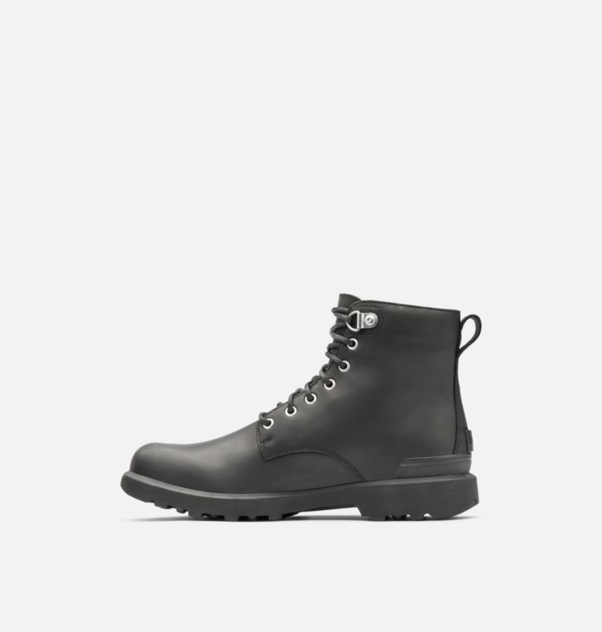 Men's Caribou Six Boot Black-Black Sorel Australia