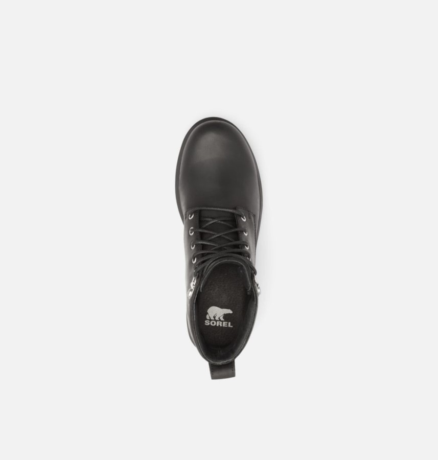 Men's Caribou Six Boot Black-Black Sorel Australia