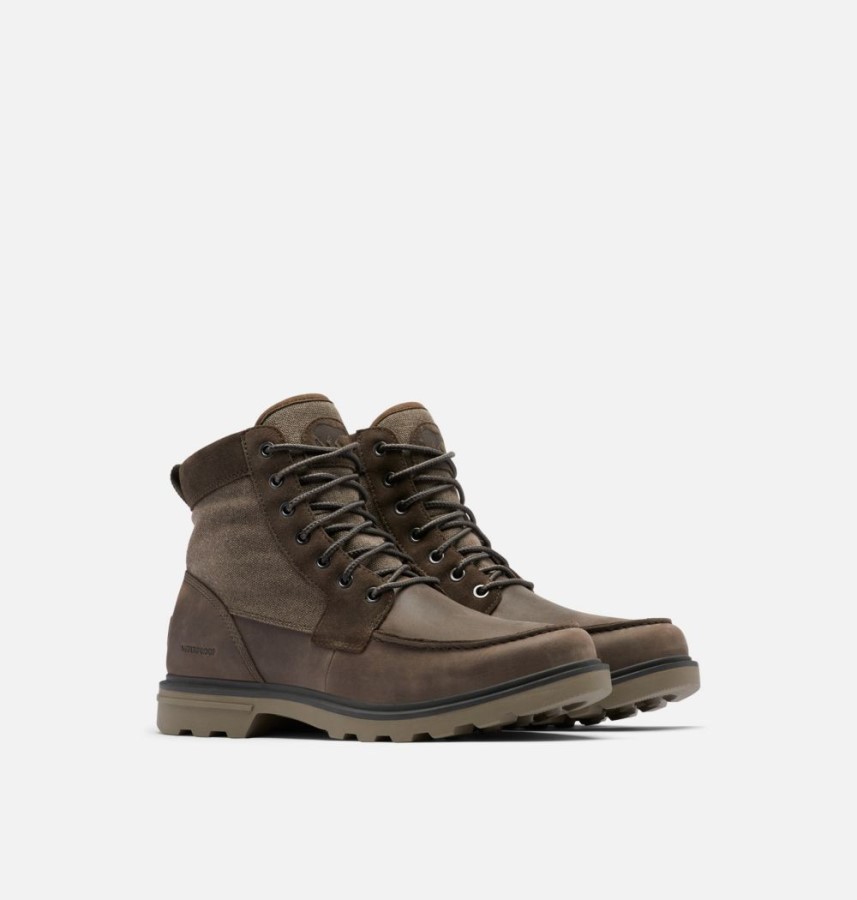 Men's Carson Moc Boot Sorel Australia Major-Wet Sand