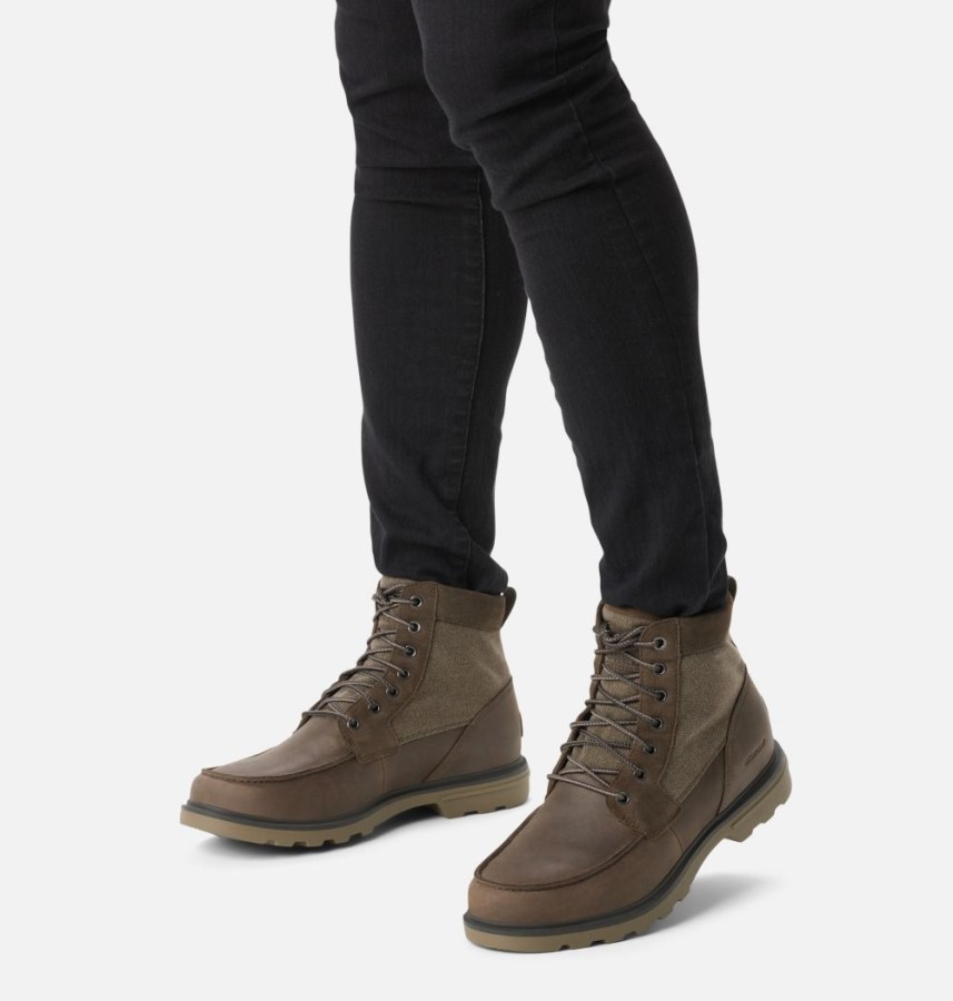 Men's Carson Moc Boot Sorel Australia Major-Wet Sand