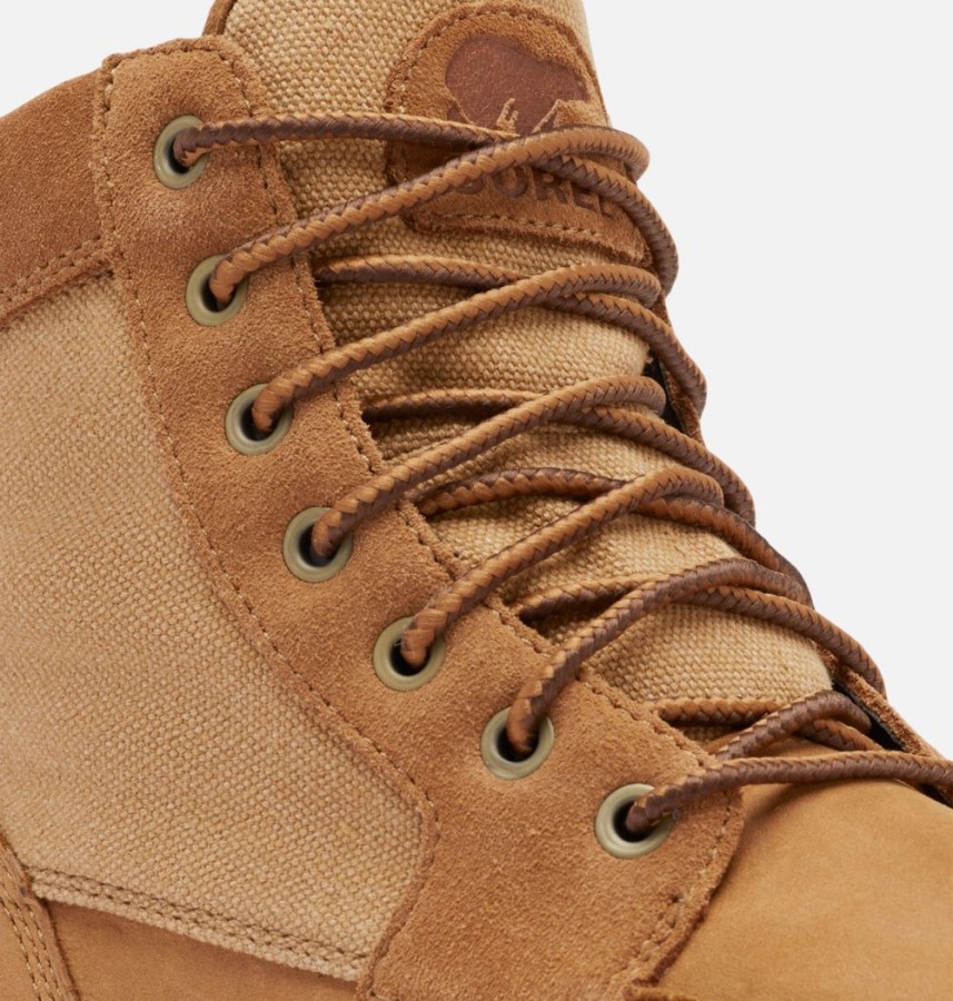 Men's Carson Moc Waterproof Winter Boot Camel Brown-Umber Sorel Australia