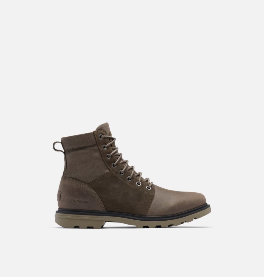 Men's Carson Six Waterproof Boot Sorel Australia Major-Wet Sand