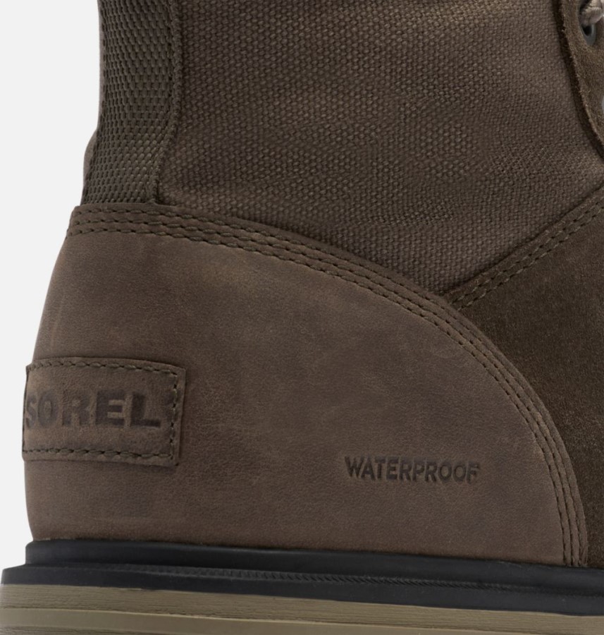 Men's Carson Six Waterproof Boot Sorel Australia Major-Wet Sand