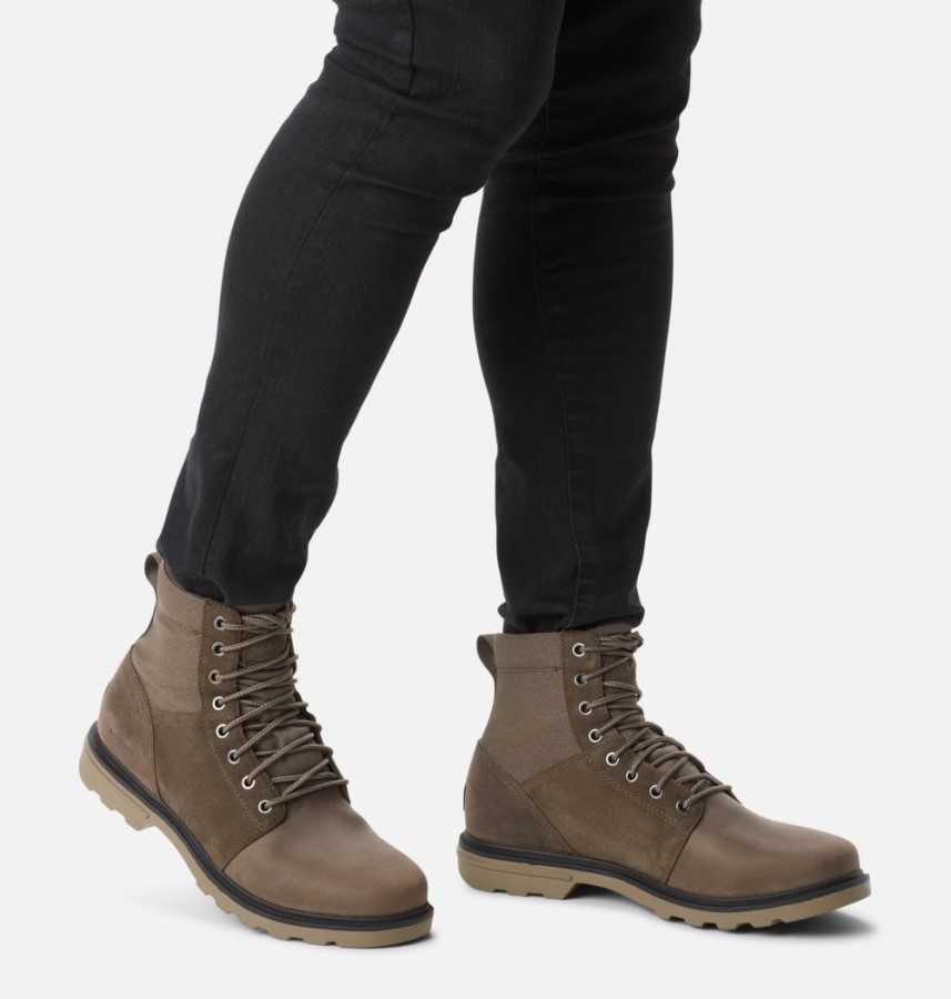 Men's Carson Six Waterproof Boot Sorel Australia Major-Wet Sand