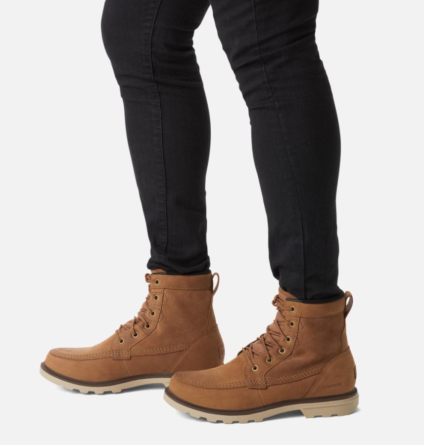 Men's Carson Storm Boot Camel Brown-Oatmeal Sorel Australia
