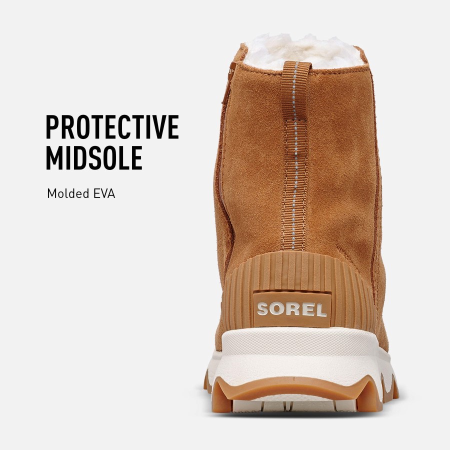 Men's Dude Moc Slipper Sorel Australia Umber-Gum 10