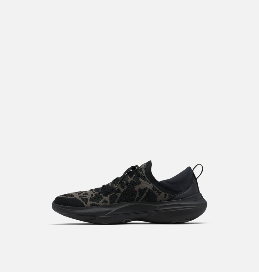 Men's Explorer Blitz Stride Lace Sneaker Black-Black Sorel Australia