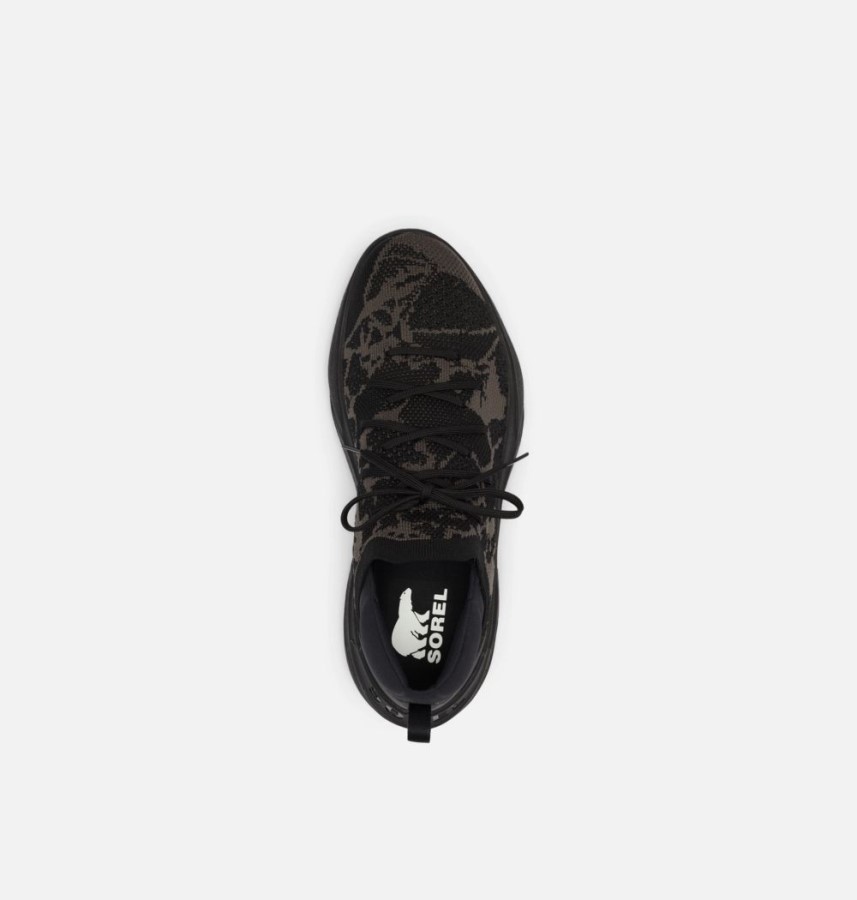 Men's Explorer Blitz Stride Lace Sneaker Black-Black Sorel Australia