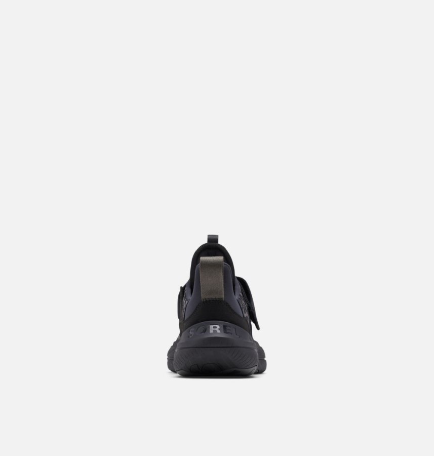 Men's Explorer Blitz Stride Strap Sneaker Sorel Australia Black-Black