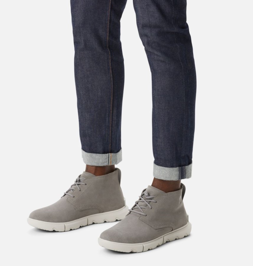 Men's Explorer Drift Boot Quarry-Dove Sorel Australia