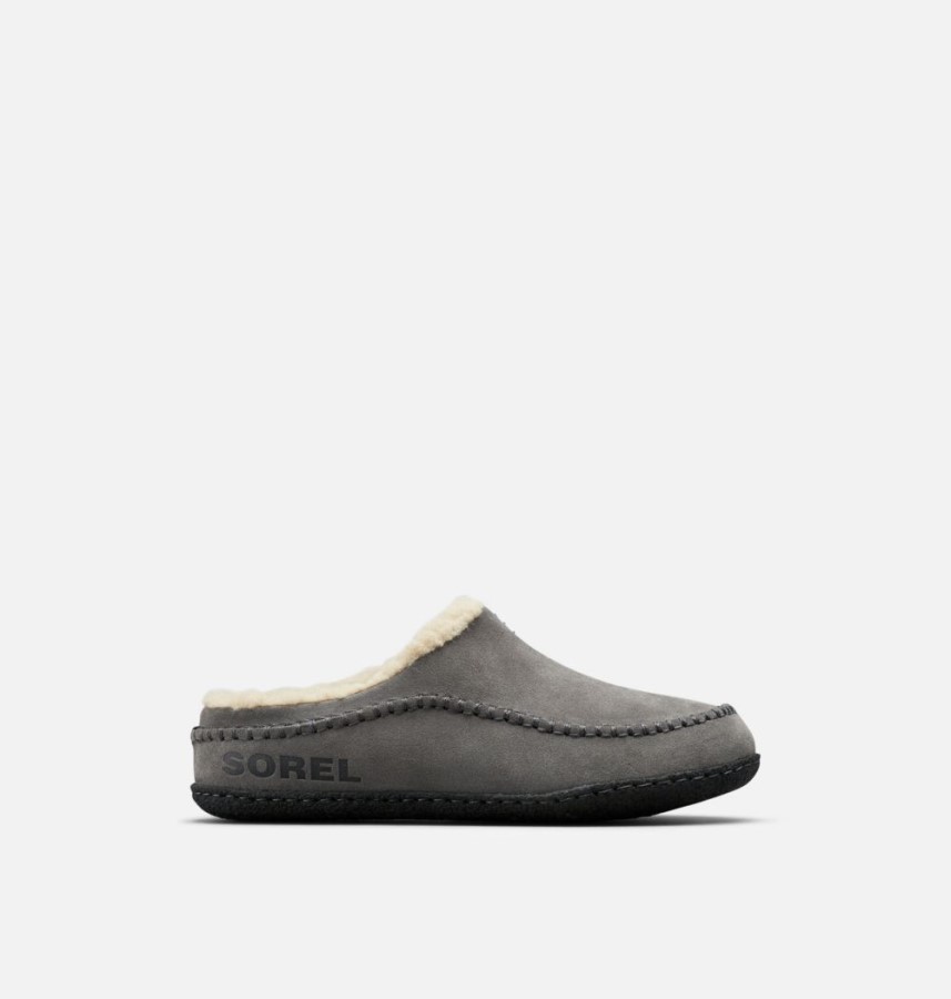 Men's Falcon Ridge Ii Slipper Quarry-Black Sorel Australia