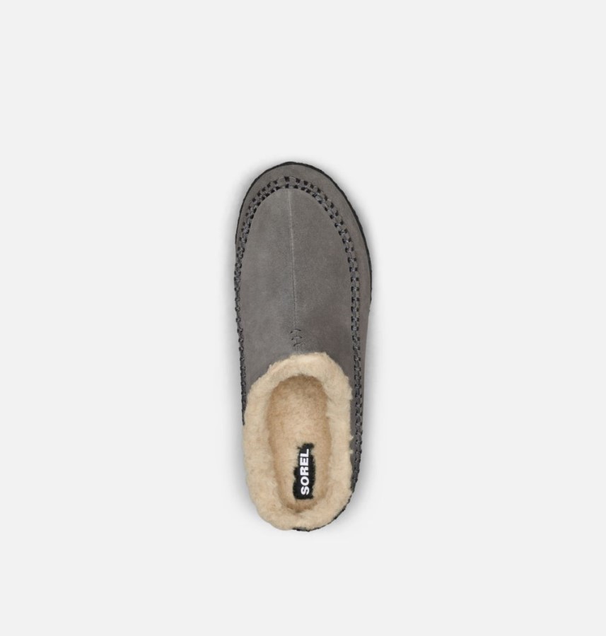 Men's Falcon Ridge Ii Slipper Quarry-Black Sorel Australia