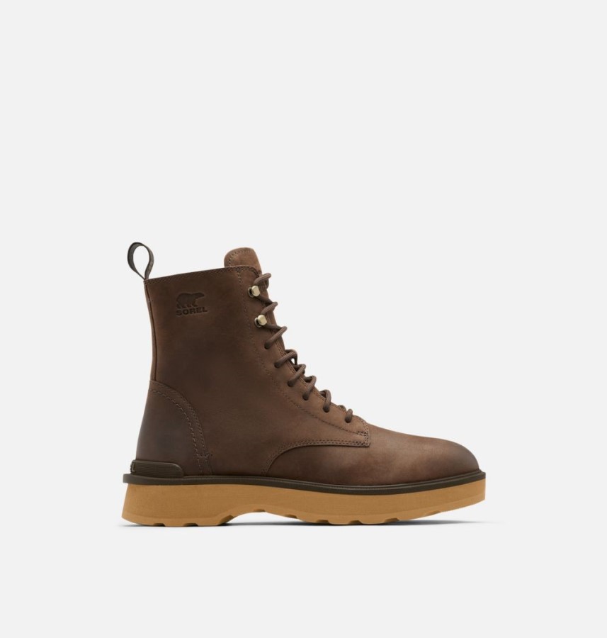 Men's Hi-Line Lace Boot Sorel Australia Fallen-Velvet Tan