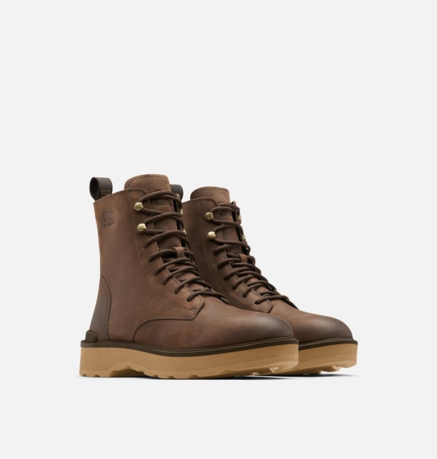 Men's Hi-Line Lace Boot Sorel Australia Fallen-Velvet Tan