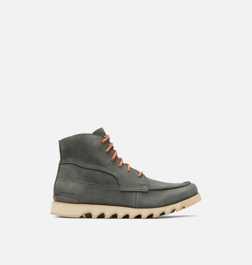 Men's Kezar Moc Boot Sorel Australia Coal-Brown Flora