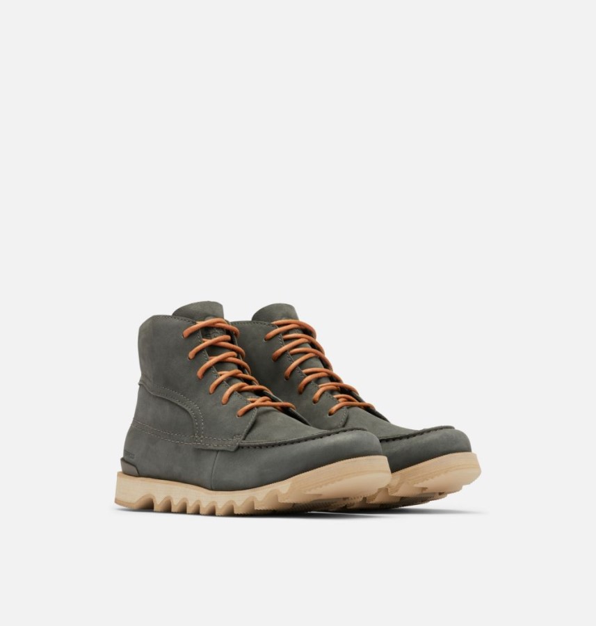 Men's Kezar Moc Boot Sorel Australia Coal-Brown Flora