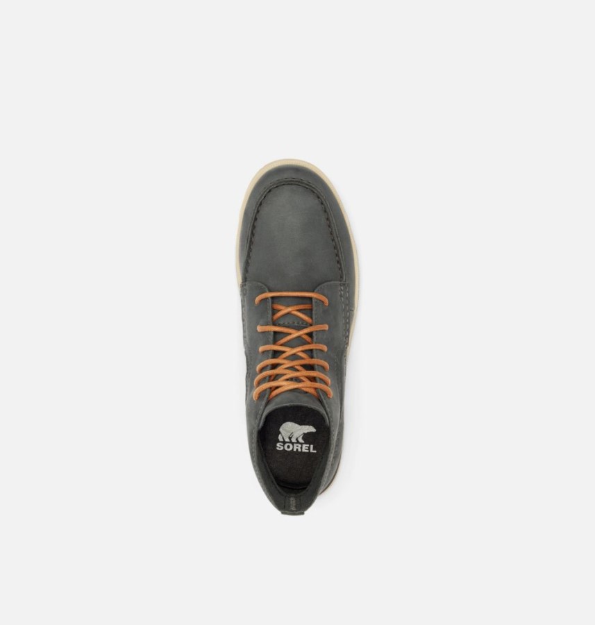 Men's Kezar Moc Boot Sorel Australia Coal-Brown Flora
