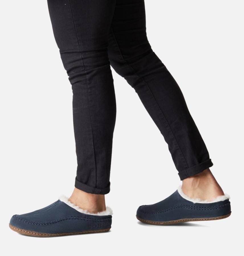 Men's Lanner Ridge Slipper Abyss-Gum 10 Sorel Australia