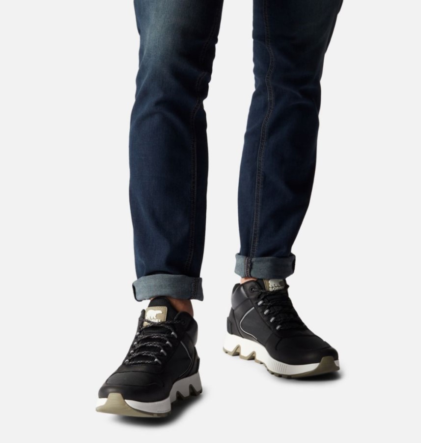 Men's Mac Hill Chukka Boot Black-Dark Moss Sorel Australia