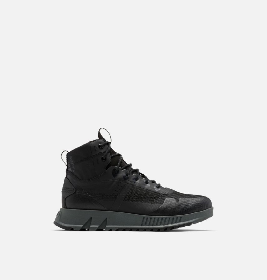 Men's Mac Hill Lite Rush Waterproof Trainer Sorel Australia Black-Grill