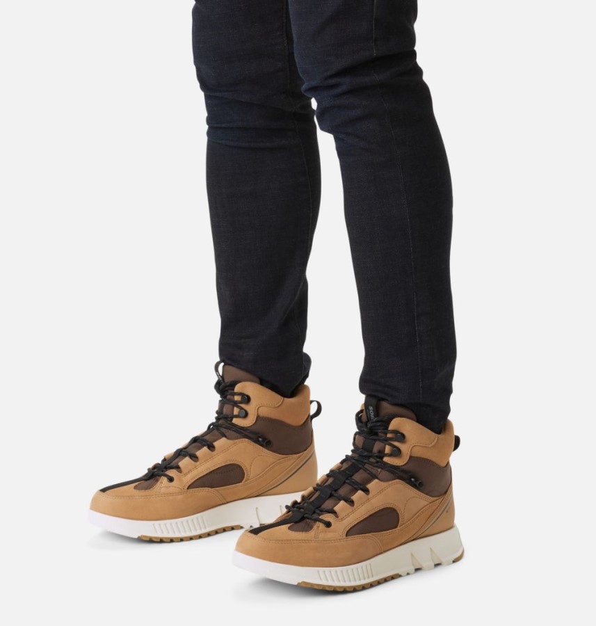 Men's Mac Hill Lite Trace Boot Sorel Australia Tawny Buff-Black
