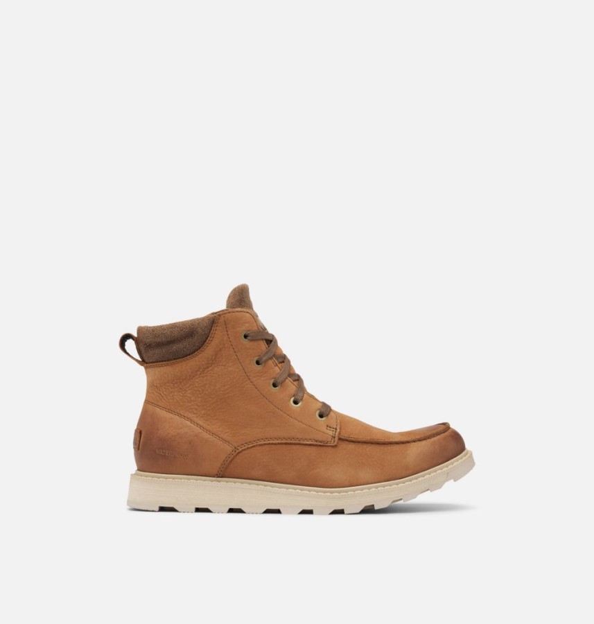 Men's Madson Ii Moc Toe Boot Velvet Tan Sorel Australia