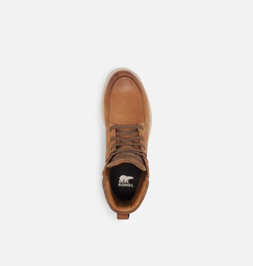 Men's Madson Ii Moc Toe Boot Velvet Tan Sorel Australia