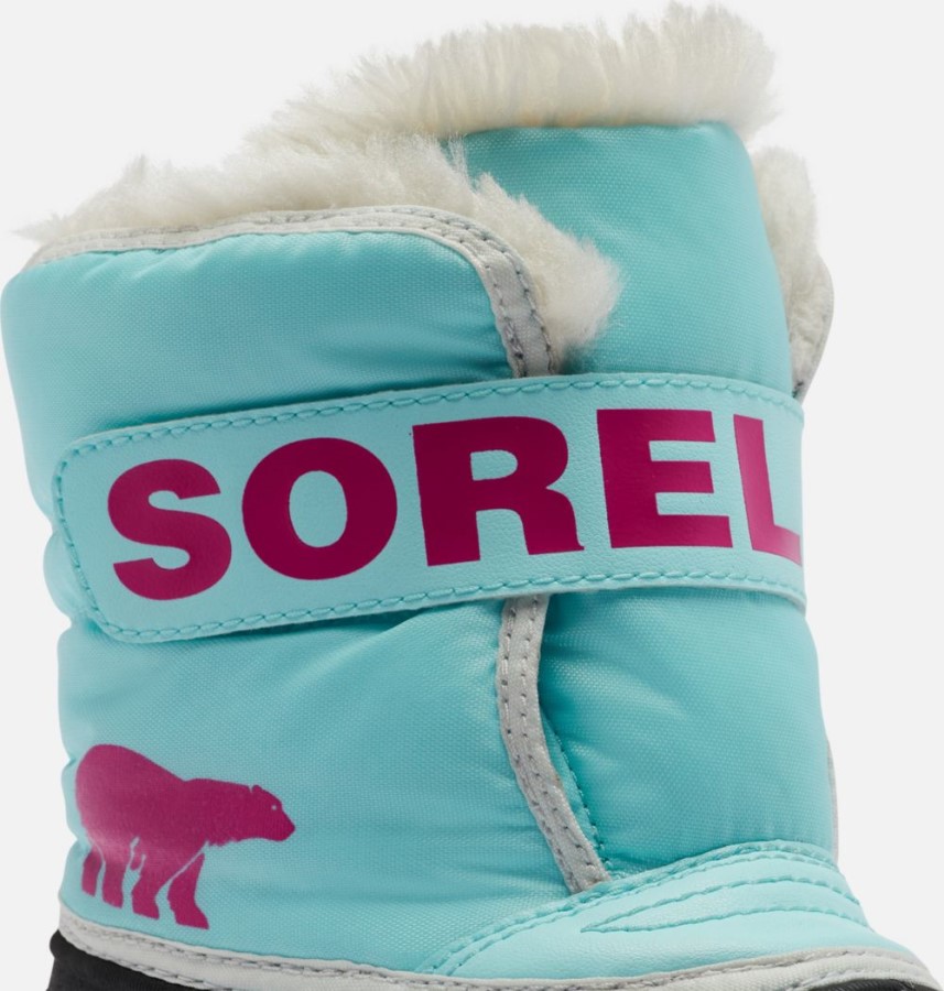 Ocean Surf-Cactus Pink Sorel Australia Children's Snow Commander Boot