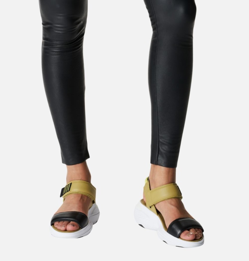Olive Shade-Black Sorel Australia Women's Explorer Blitz Stride Sporty Sandal