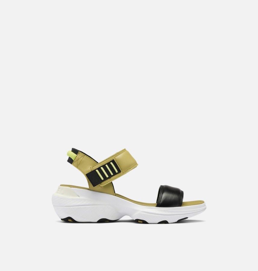 Olive Shade-Black Women's Explorer Blitz Stride Sandal Sorel Australia