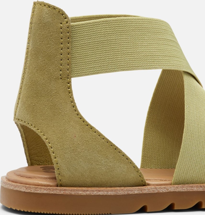 Olive Shade-Chalk Sorel Australia Women's Ella Ii Sandal