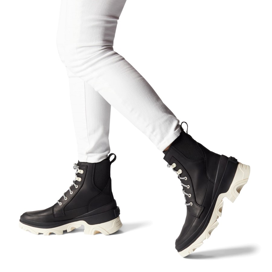Omega Taupe-Black Sorel Australia Women's Brex Boot Lace